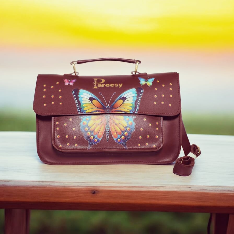 Beautiful Butterfly Floral Print Women’s Tote Bag - Stylish and Versatile Accessory